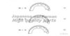ASHUKI 1050-9302 Brake Shoe Set